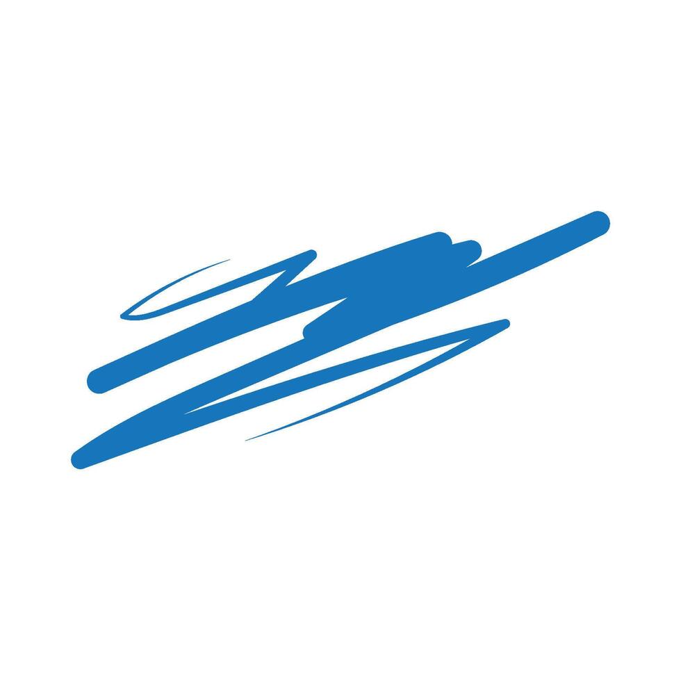 Scrible line art hand draw vector
