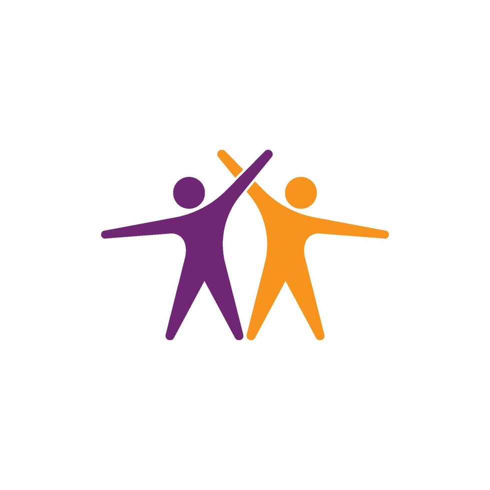 Community logo design vector
