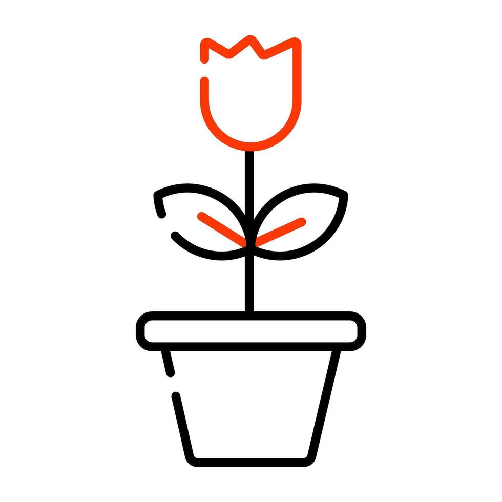 un editable diseño icono en conserva planta vector