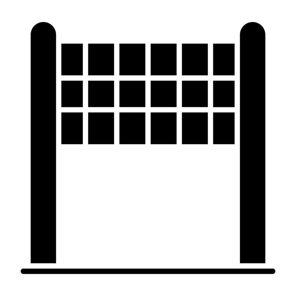Trendy design icon of finish line design icon of finish line vector
