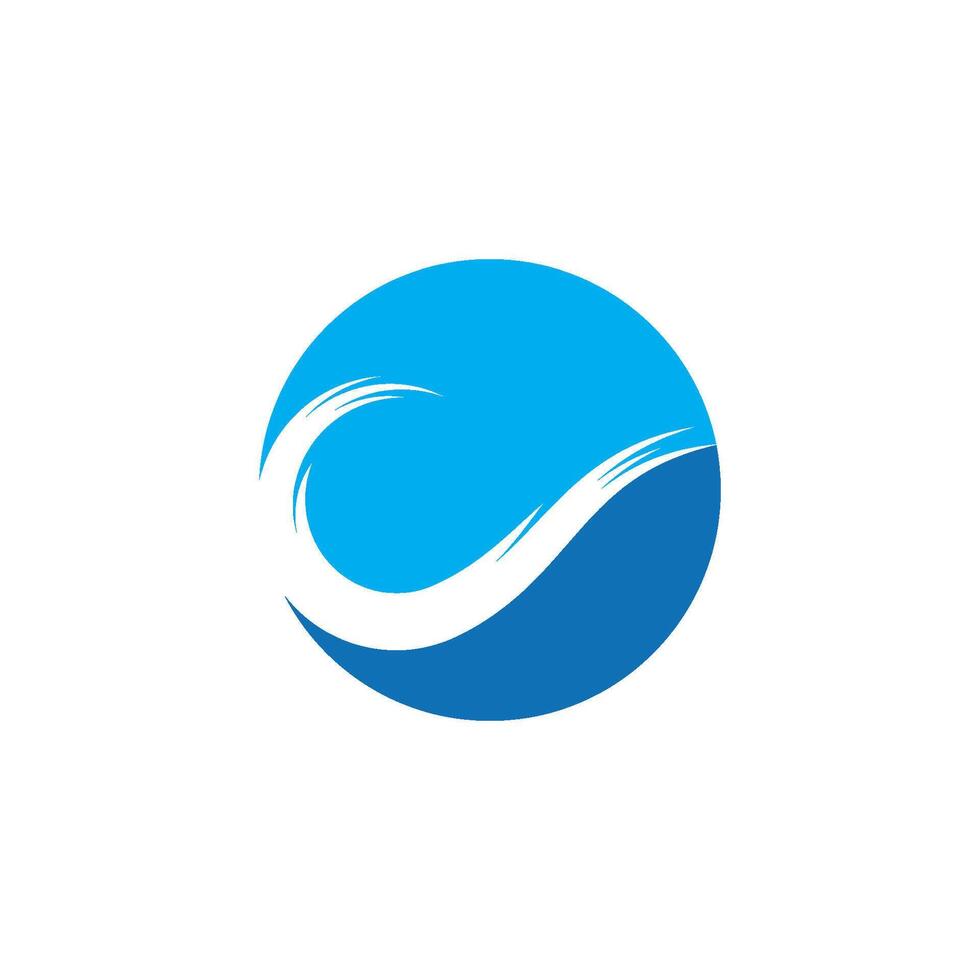 Water Wave logo vector