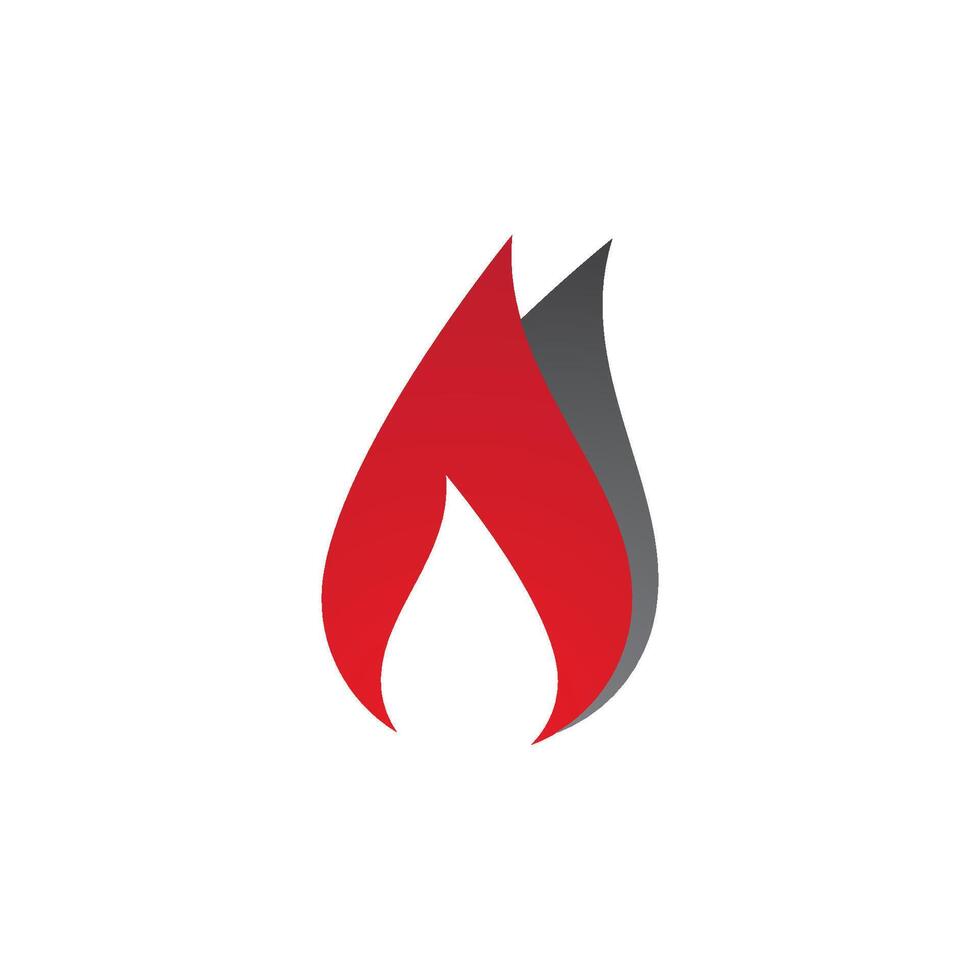 Fire flame logo vector