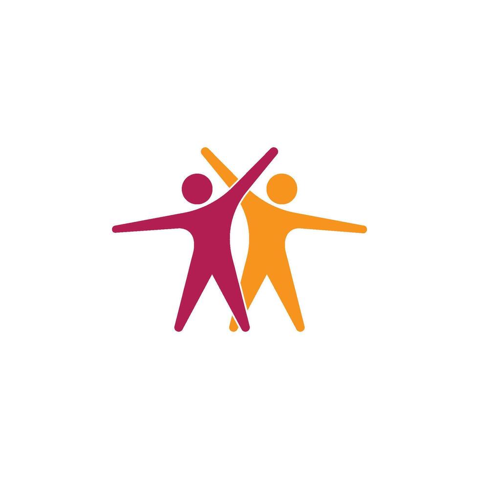 Community logo design vector