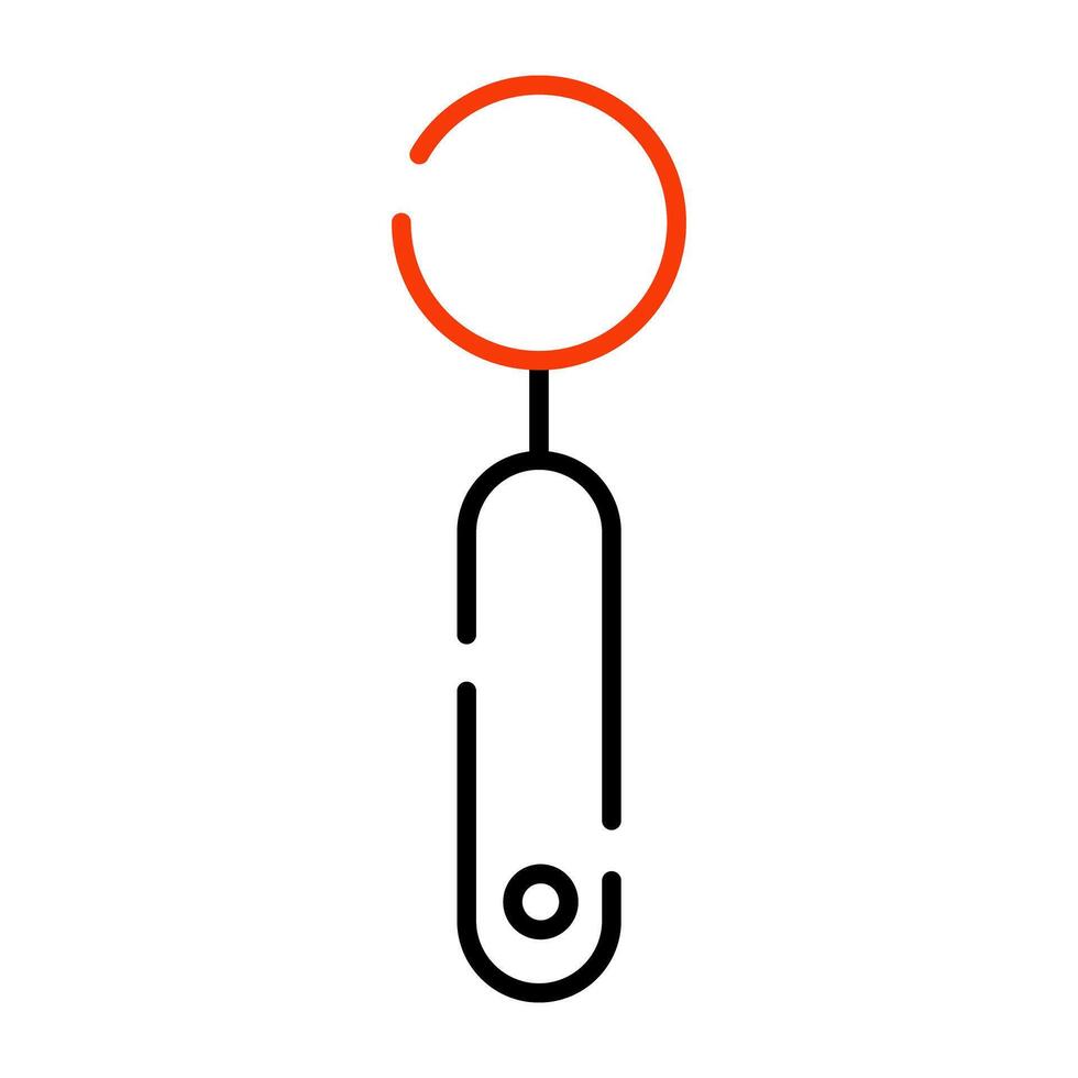 An icon design of medical tool vector