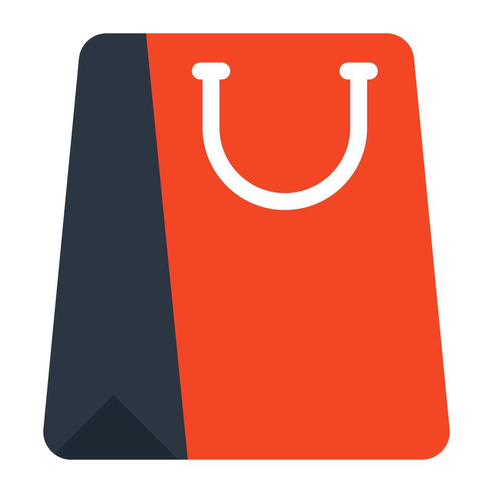 A premium download icon of shopping bag vector