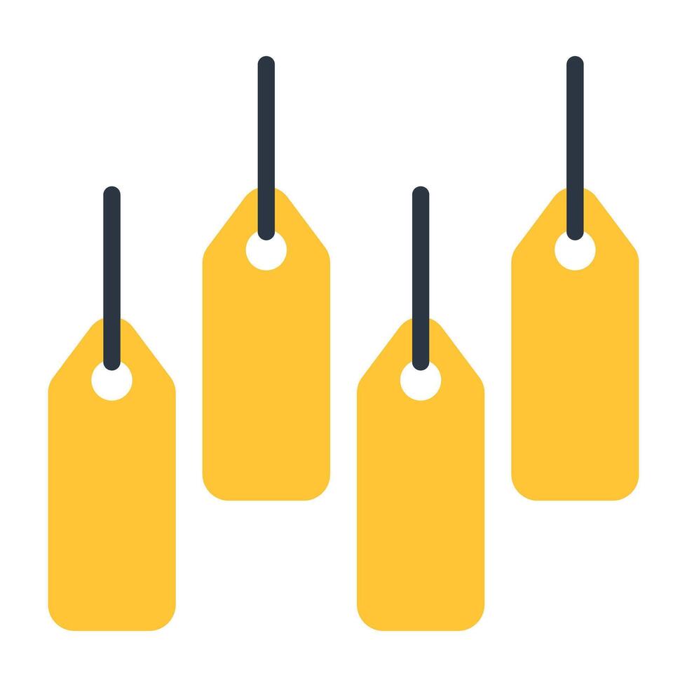 Sale tags icon in editable design vector
