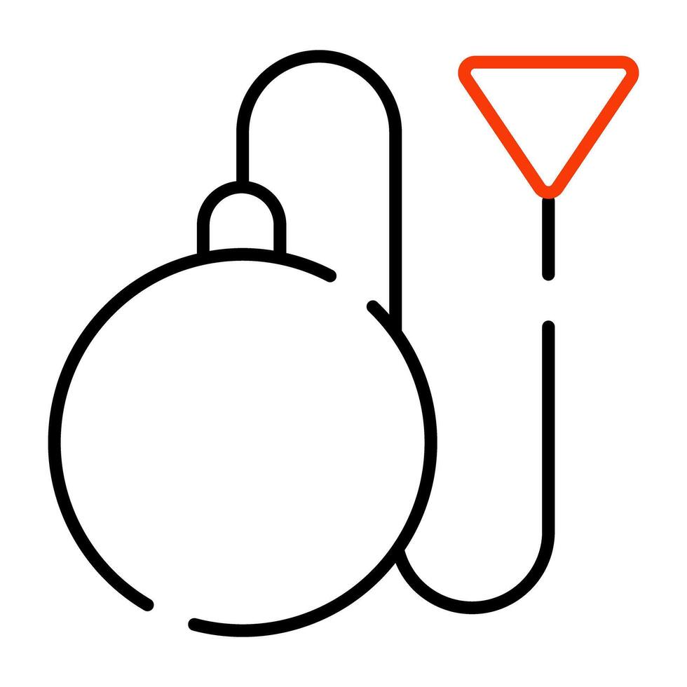 Modern design icon of gym equipment vector