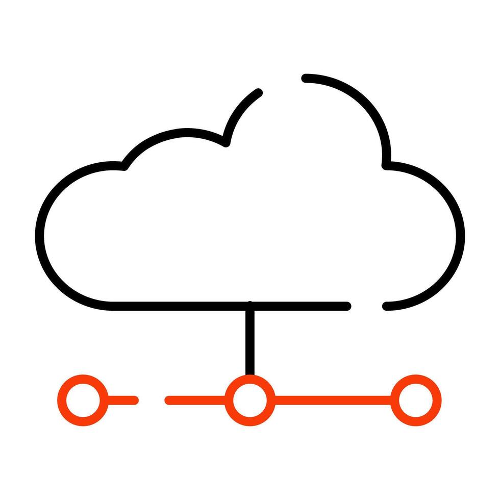 A trendy vector design of share cloud