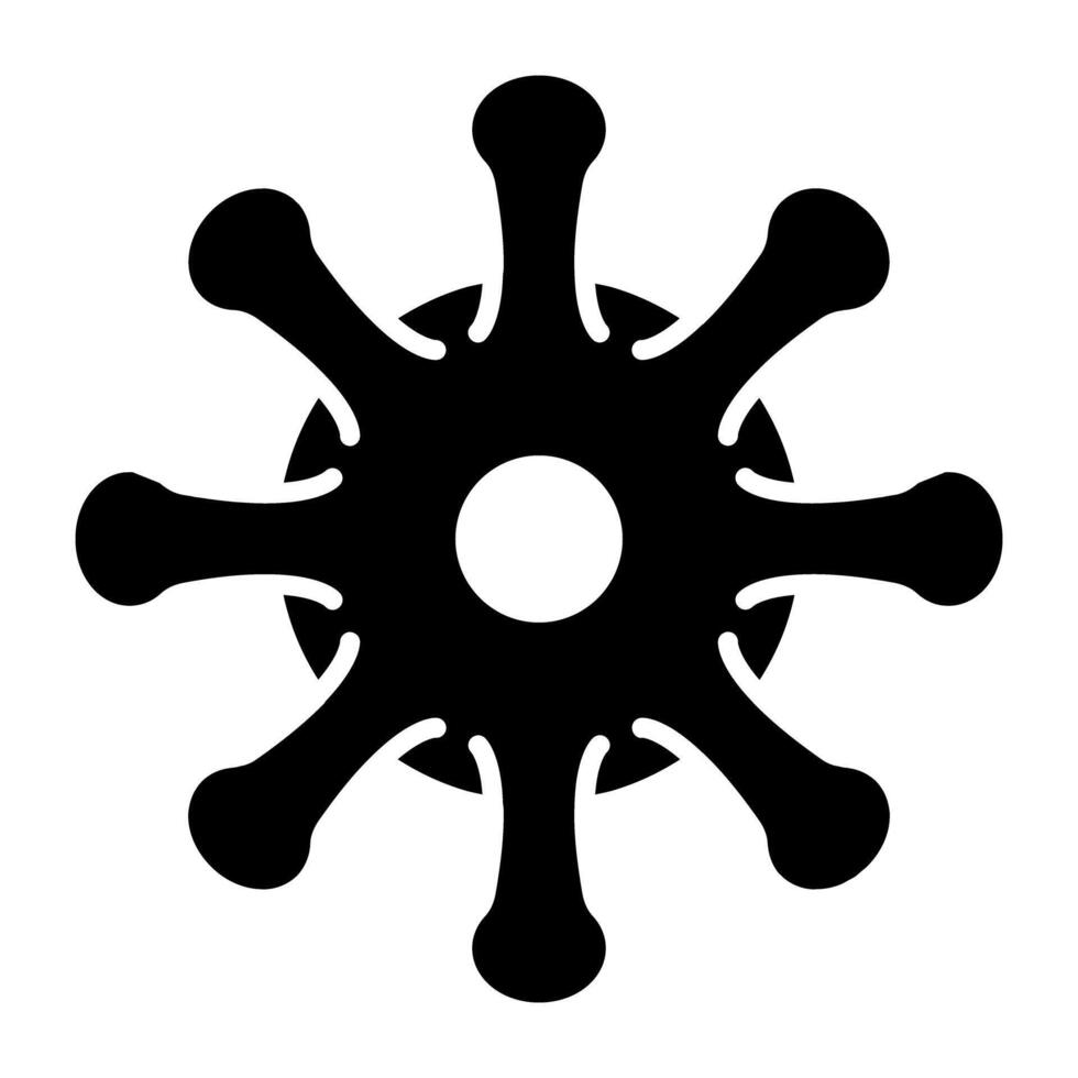 An icon design of covid 19 vector