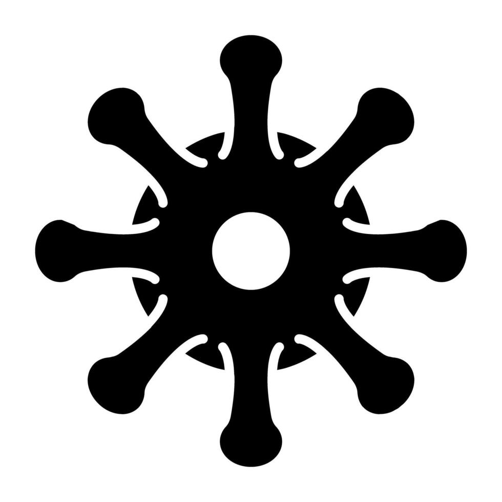 An icon design of covid 19 vector