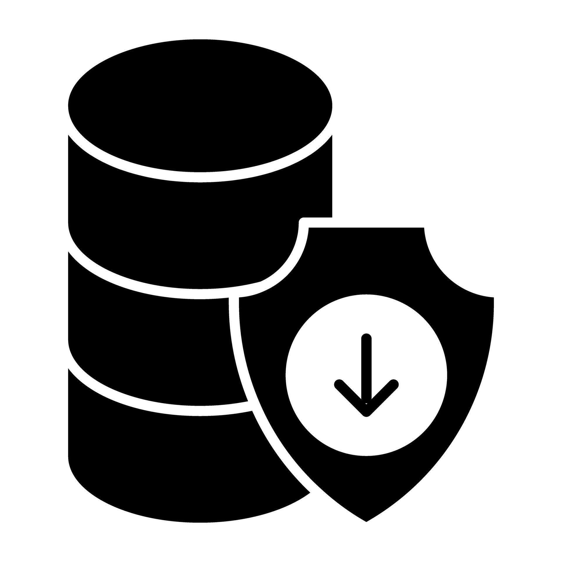 Db rack with shield showcasing database security 41031769 Vector Art at ...