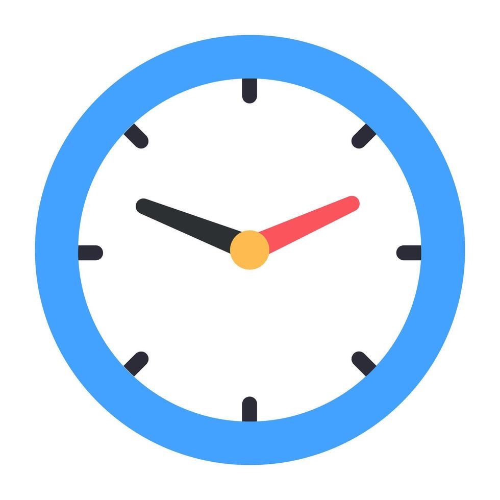 A perfect design icon of clock vector