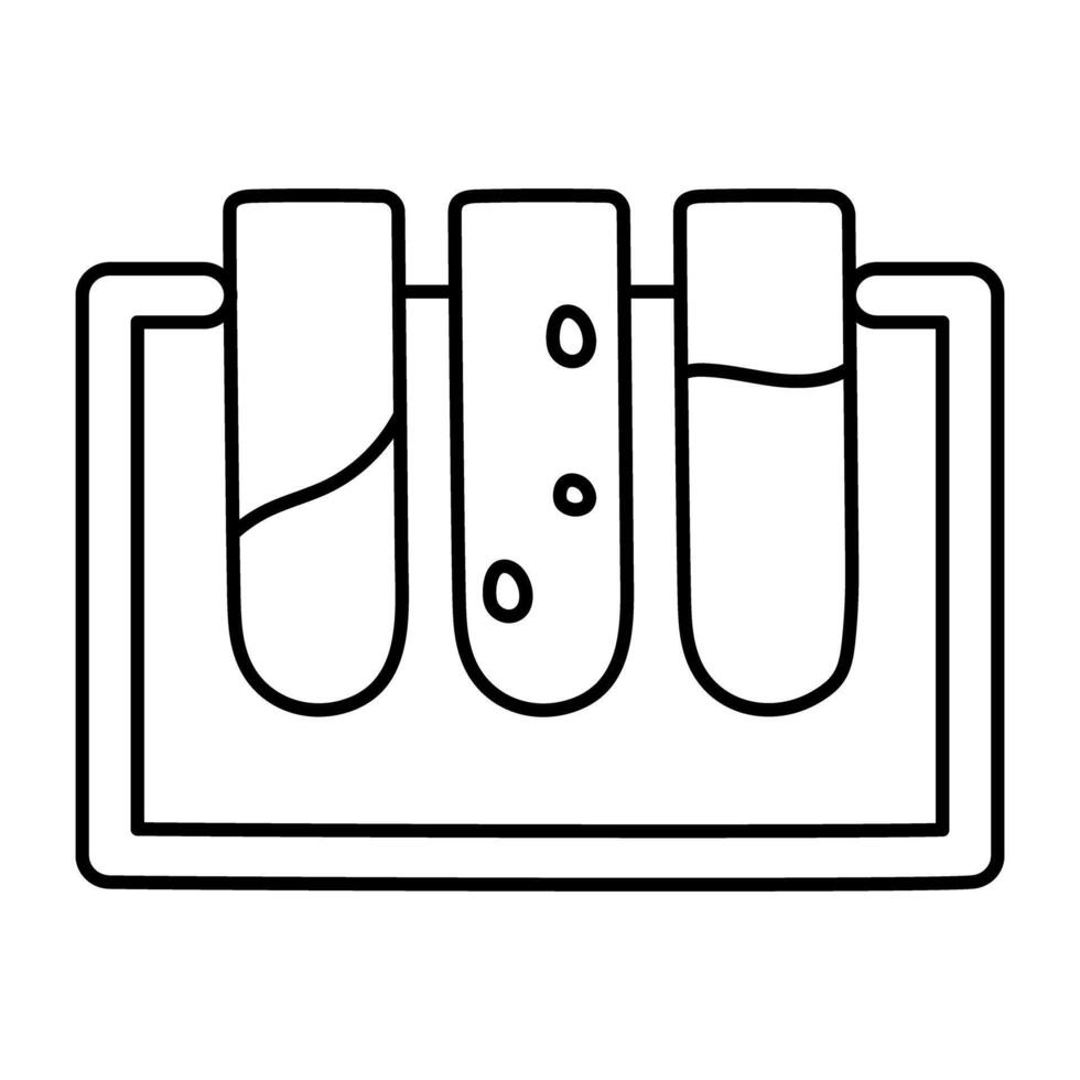 Premium design icon of test tube vector