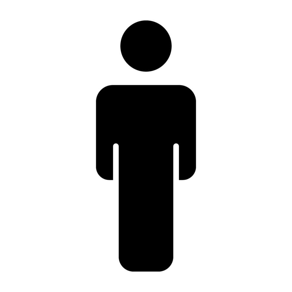 A trendy vector design of man