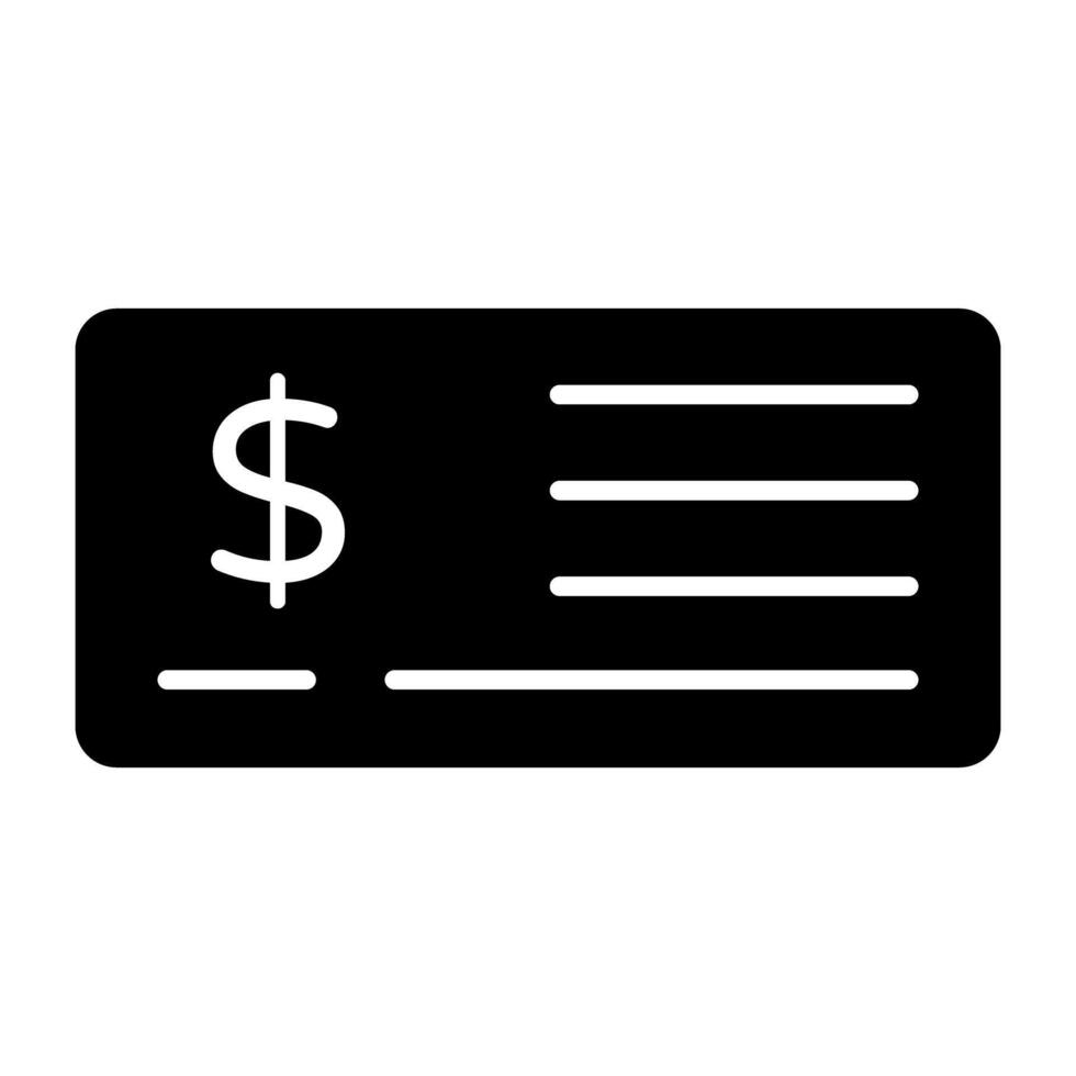 Modern design icon of checkbook vector