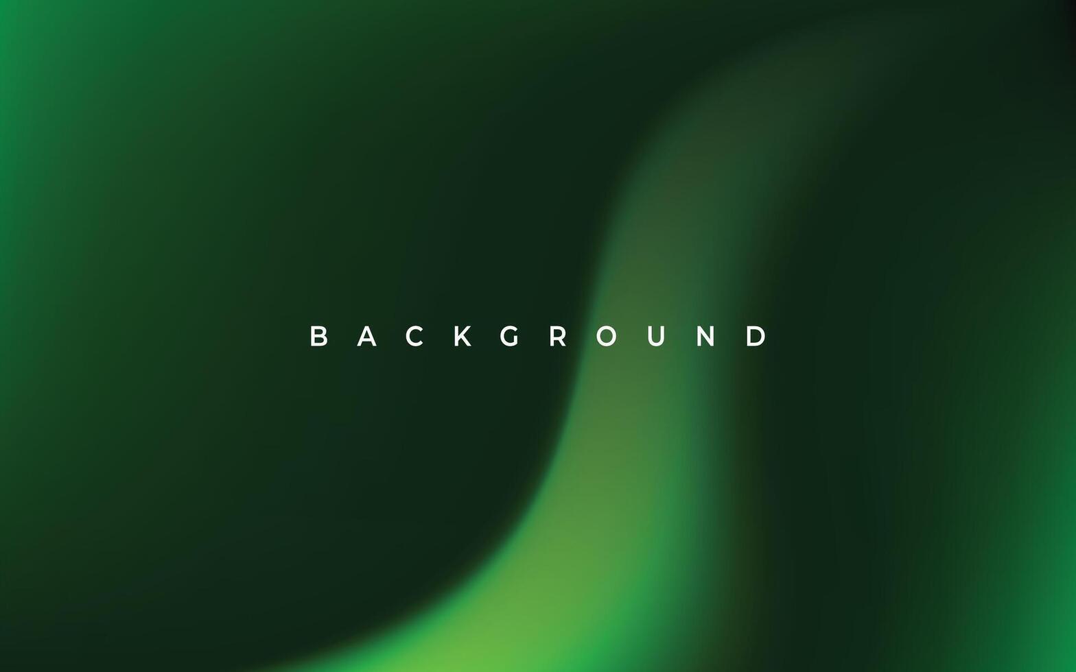 abstract mesh gradation green color background template with fluid style vector graphic