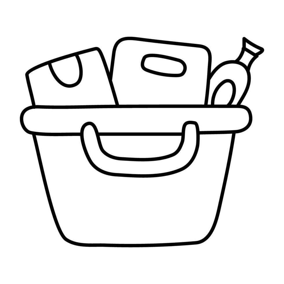 Premium design icon of grocery vector