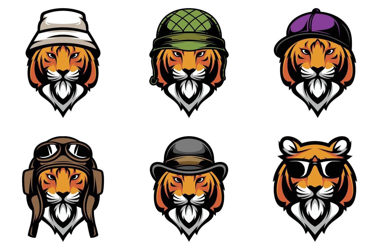 Tiger Bundle Design vector