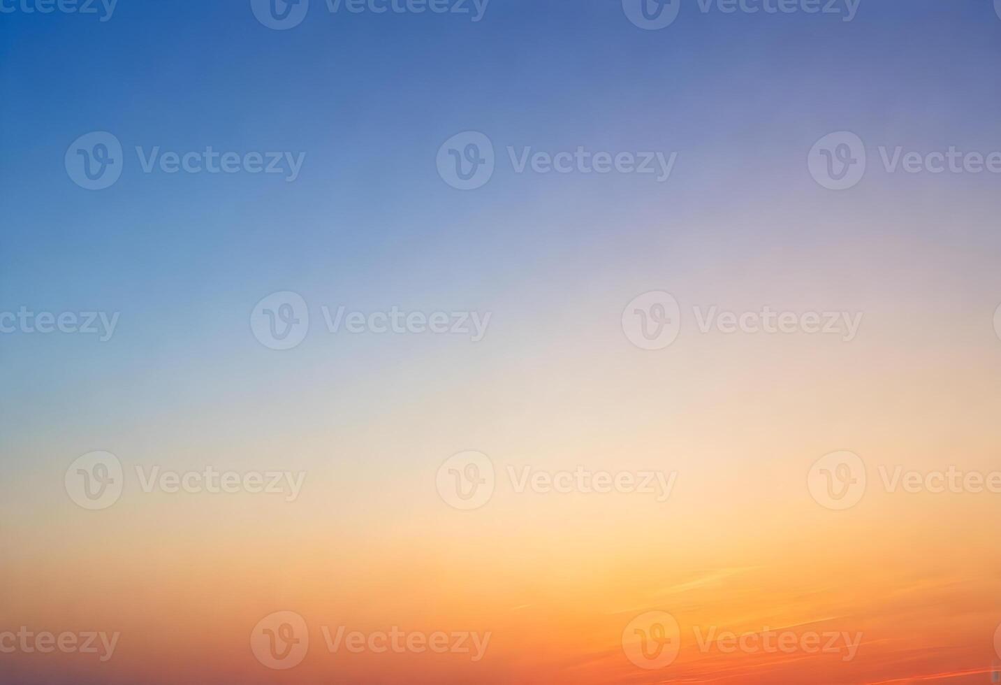 AI generated Nature colorful landscape dusk cloud photo