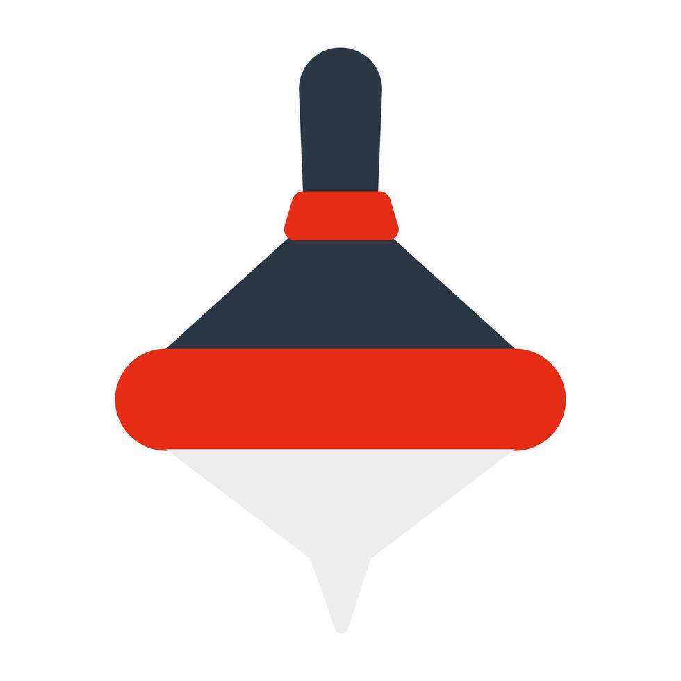 A modern design icon of spinning top vector