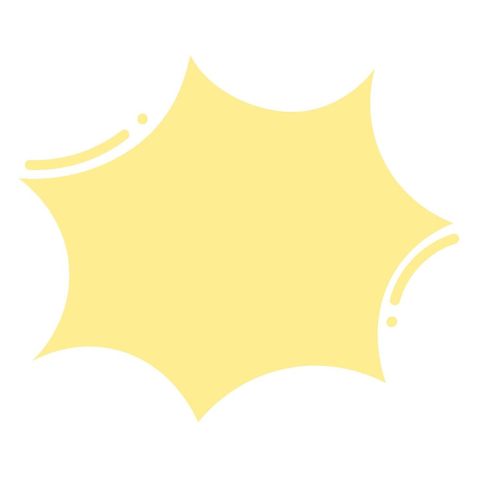 Cute Speech Bubble, Cute Chat Bubble vector