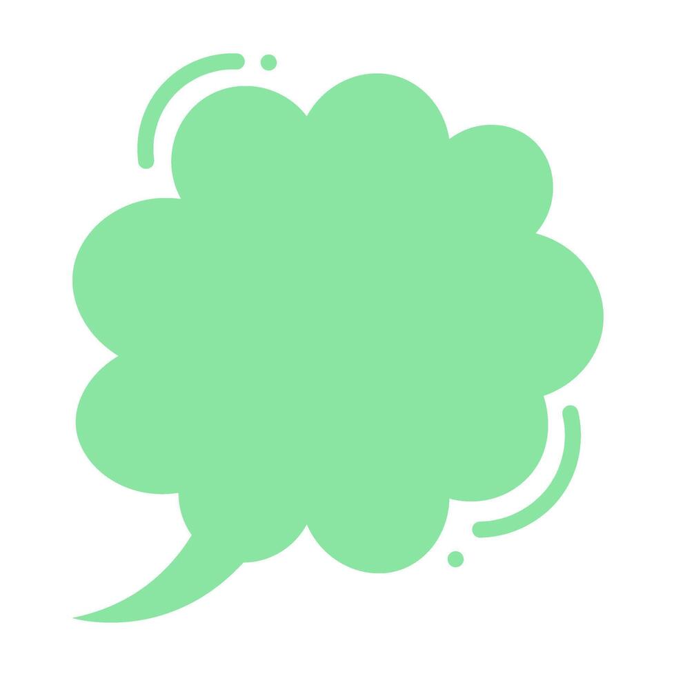 Cute Speech Bubble, Cute Chat Bubble vector