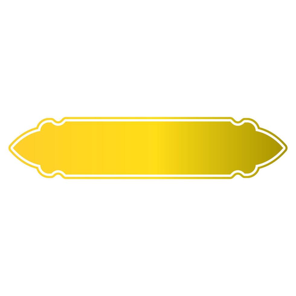 Ramadan Title Box, Text Box, Islamic banner vector