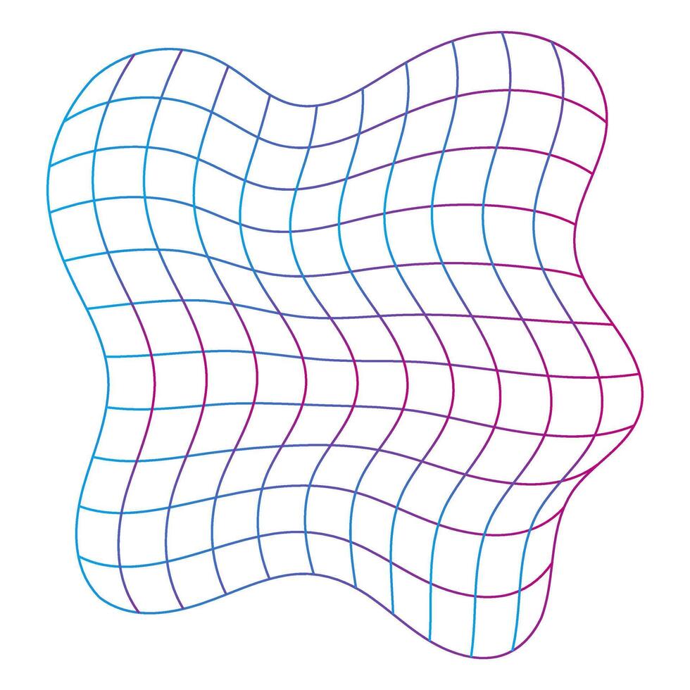 Abstract Wireframe line art for business design vector