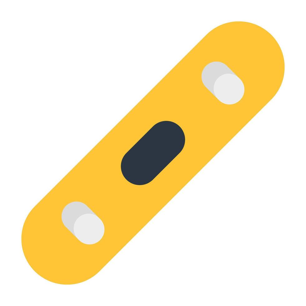 An icon design of skateboard vector