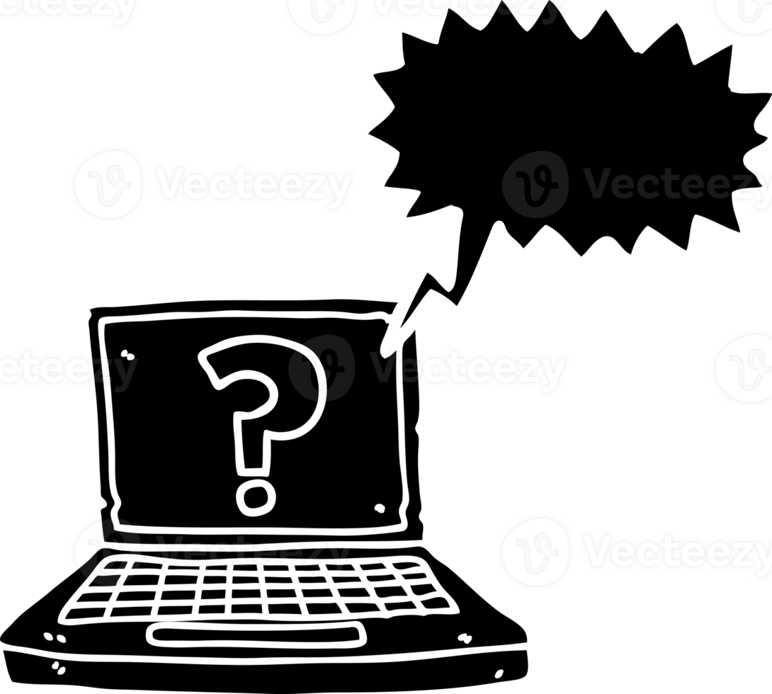 drawn speech bubble cartoon internet search solid black icon png