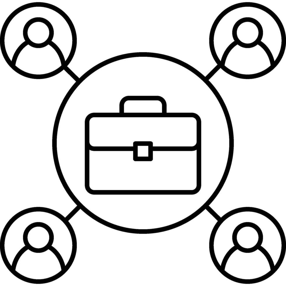 Business Network vector