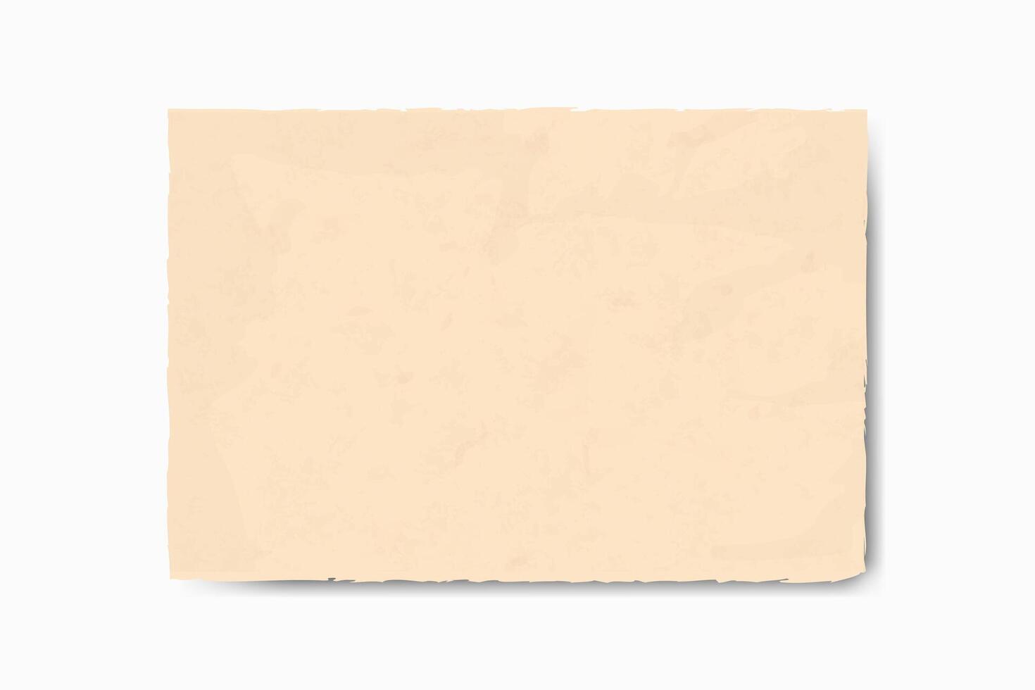 Kraft reciclado textura papel fondo, grunge antiguo pergamino bandera modelo. vector ilustración