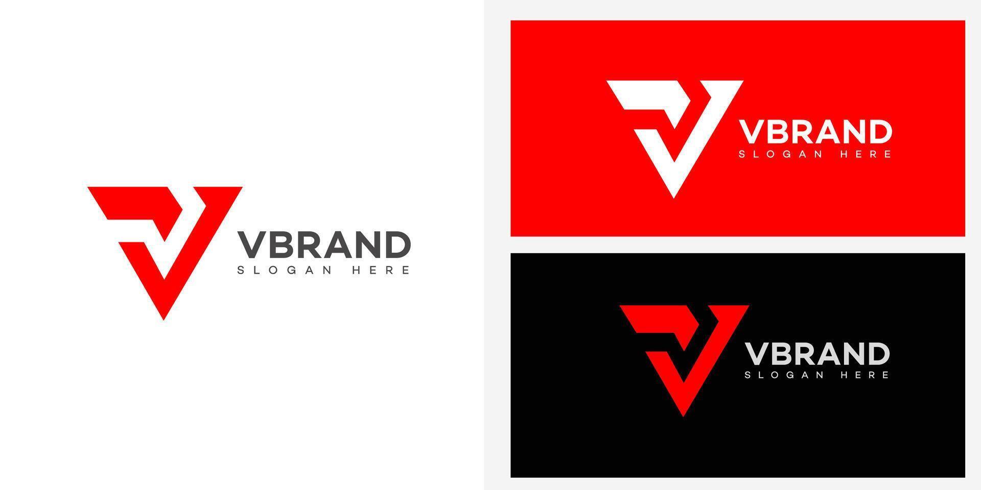 V Letter Logo Icon Brand Identity Sign Symbol Template vector