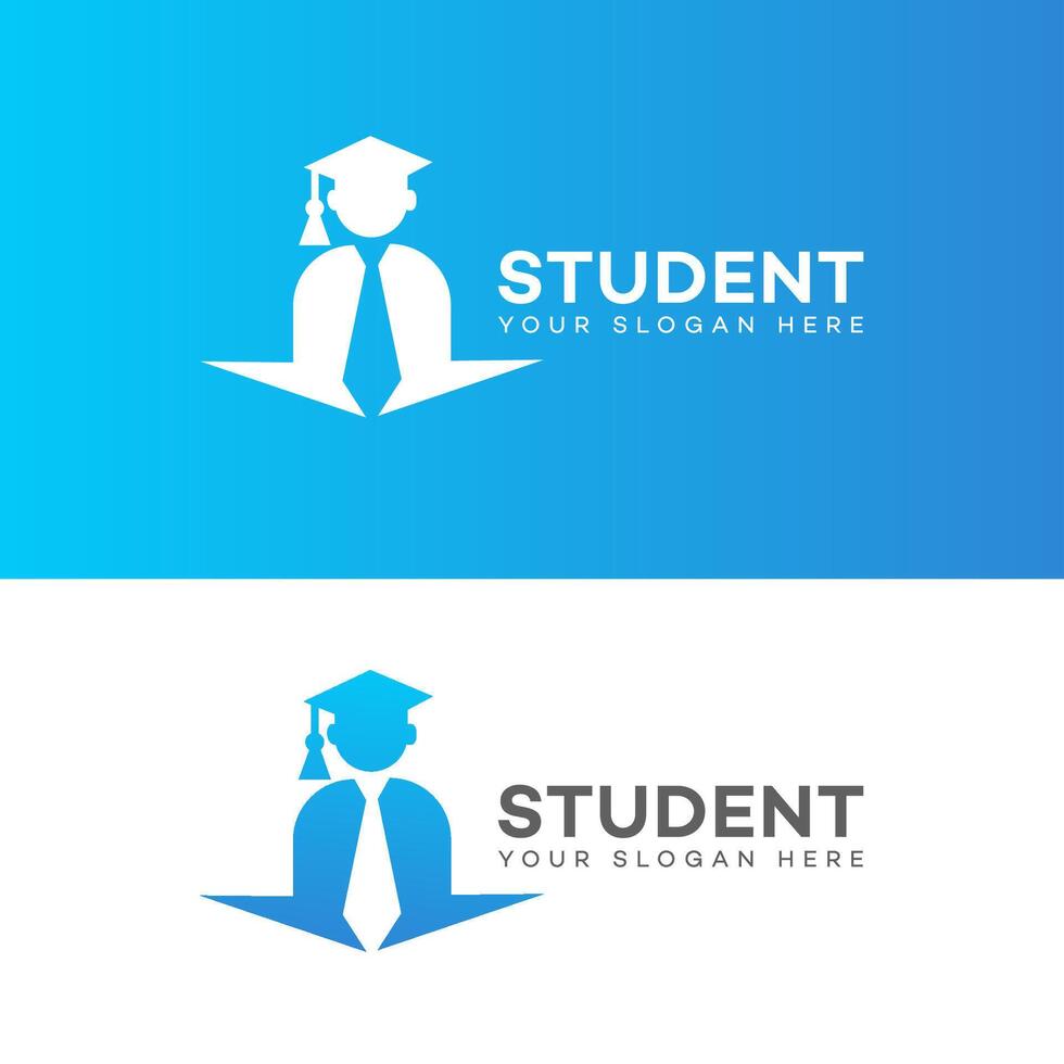 student logo Icon Brand Identity Sign Symbol Template vector