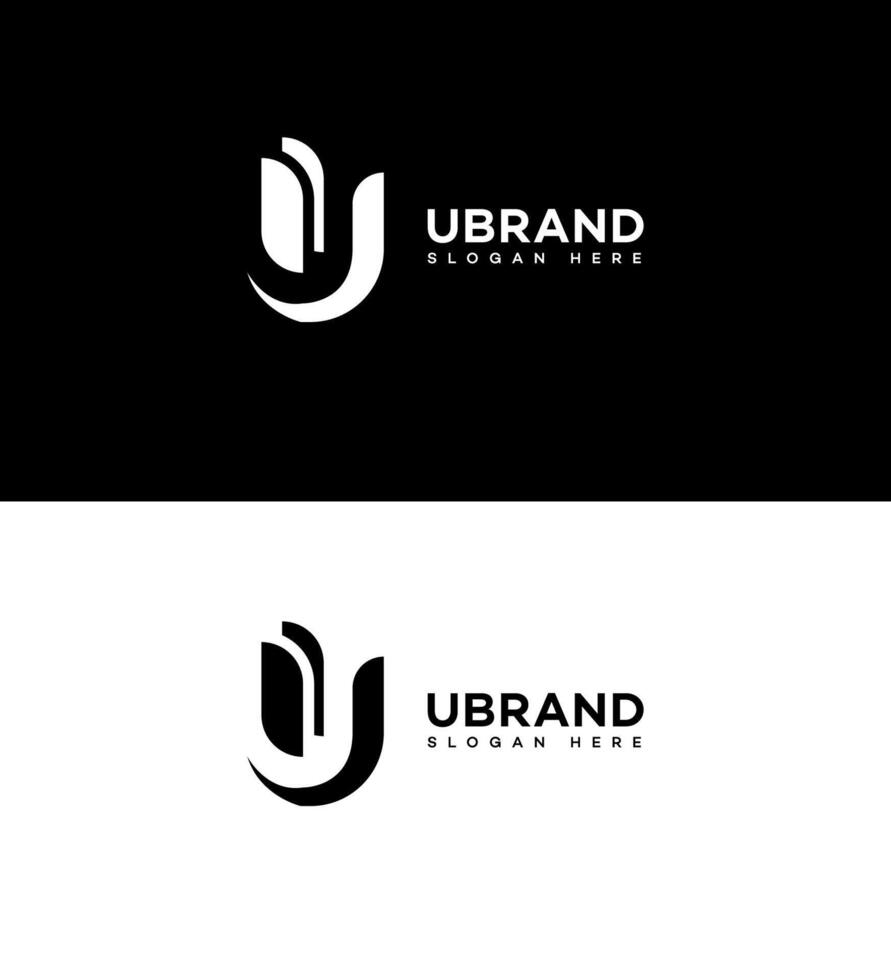 U Letter Logo Icon Brand Identity Sign Symbol Template vector