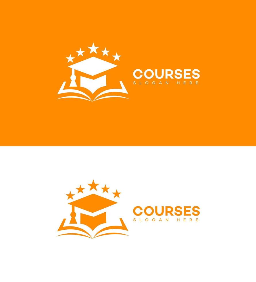 courses logo Icon Brand Identity Sign Symbol Template vector