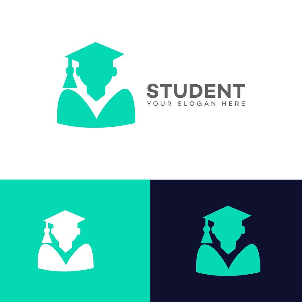 student logo Icon Brand Identity Sign Symbol Template vector