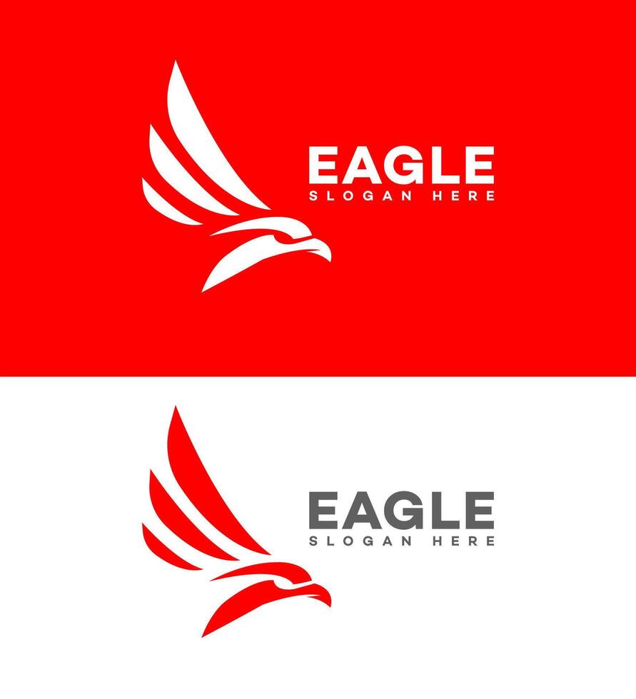 eagle logo Icon Brand Identity Sign Symbol Template vector