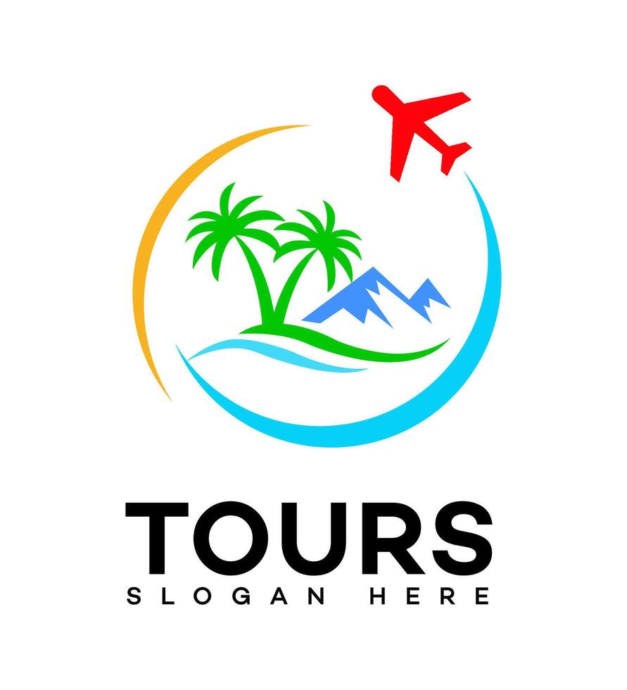 tours logo Icon Brand Identity Sign Symbol vector