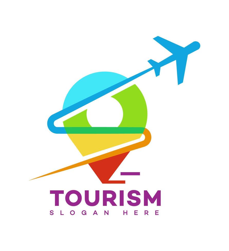 tourism logo Icon Brand Identity Sign Symbol vector