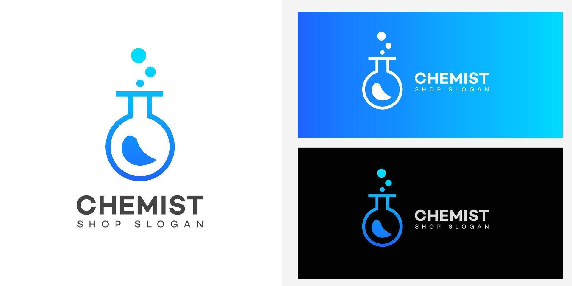 chemist shop logo vector