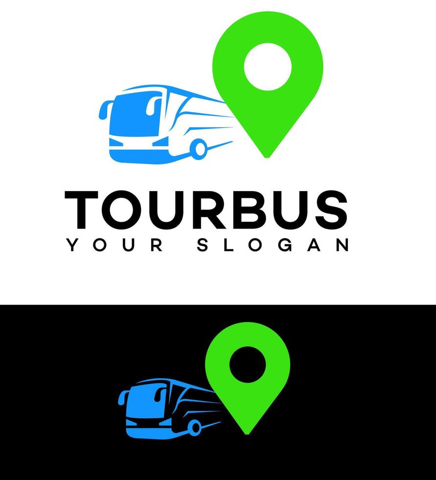 tour bus logo Icon Brand Identity Sign Symbol vector