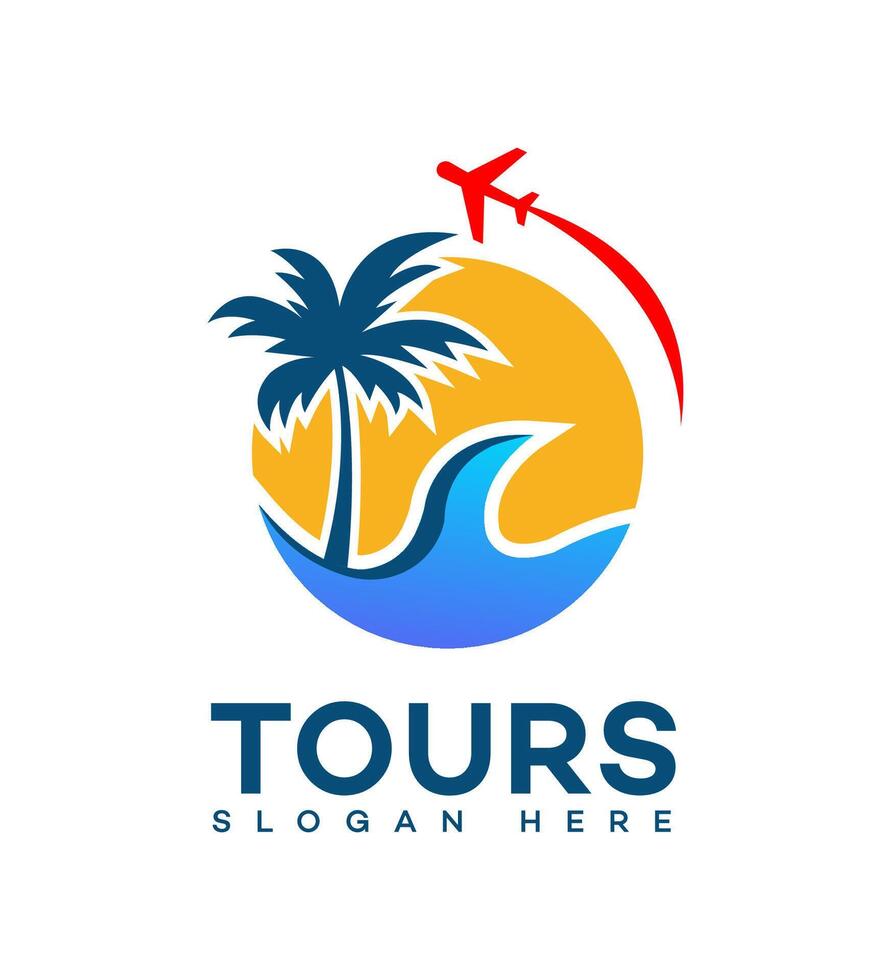 tours logo Icon Brand Identity Sign Symbol vector