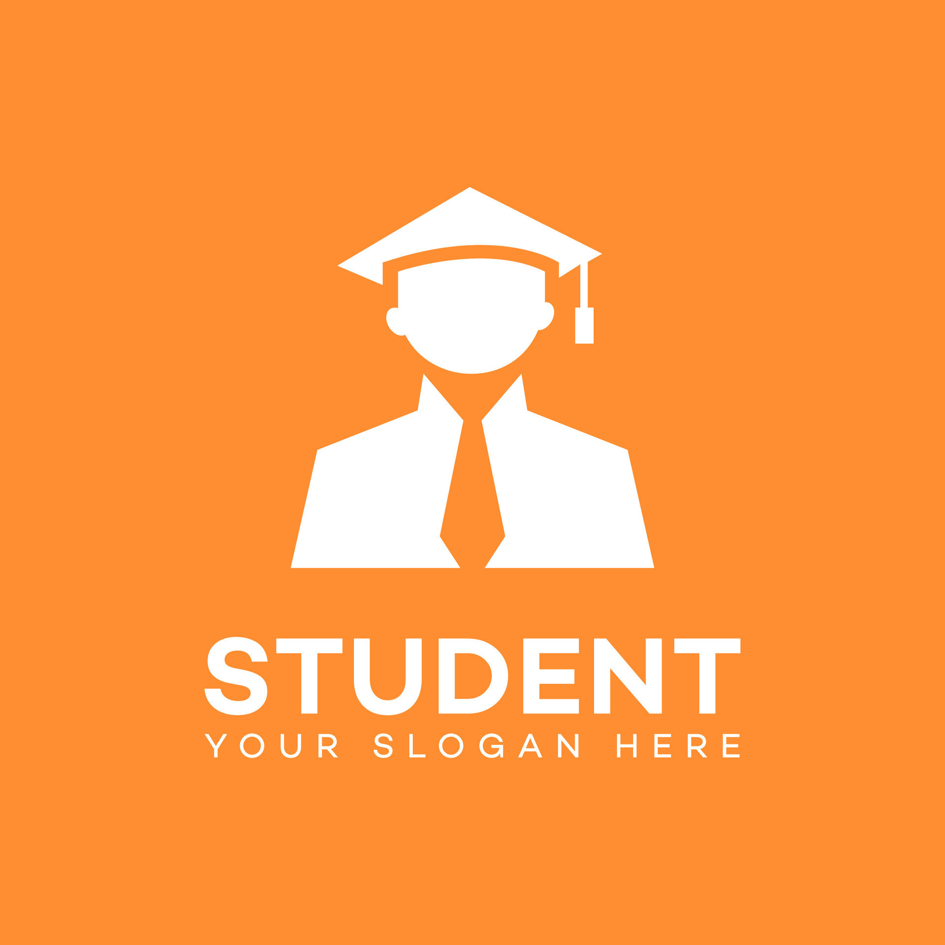 student logo Icon Brand Identity Sign Symbol Template 41041432 Vector ...