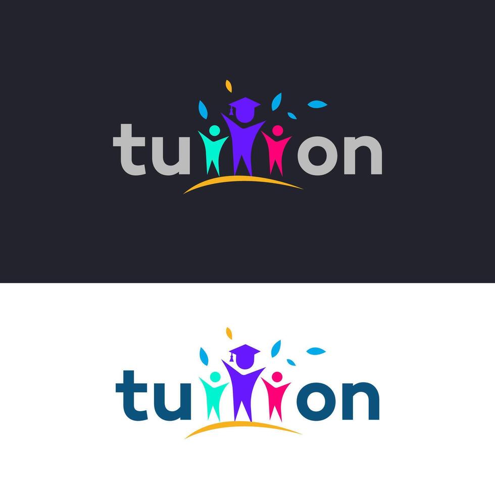 tuition logo Icon Brand Identity Sign Symbol Template vector