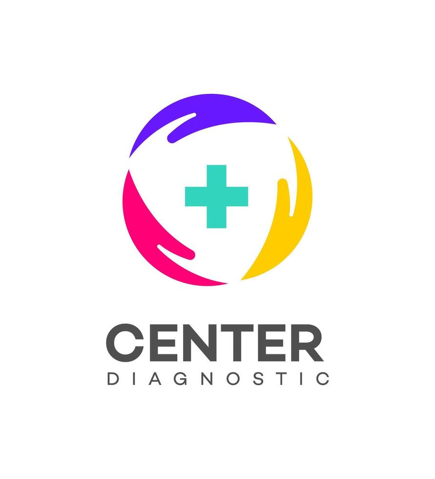 logo for diagnostic center vector