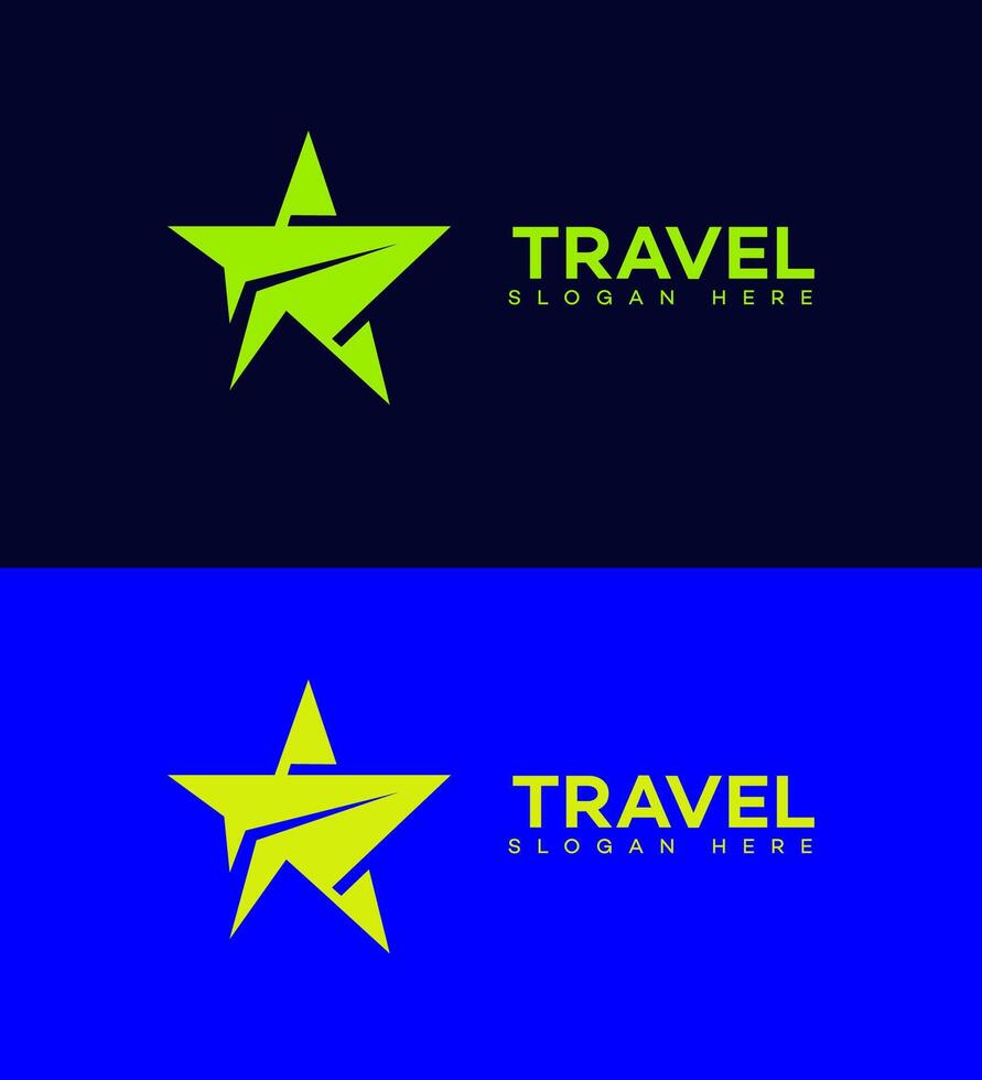 travel and tours logo Icon Brand Identity Sign Symbol vector