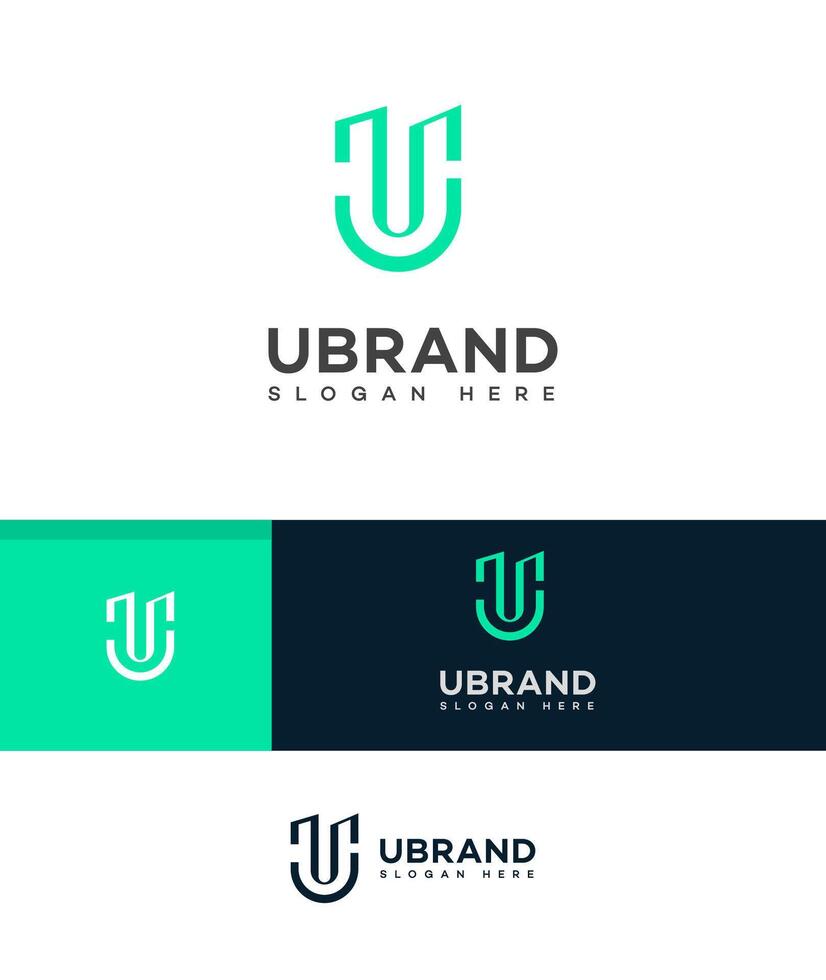 U Letter Logo Icon Brand Identity Sign Symbol Template vector