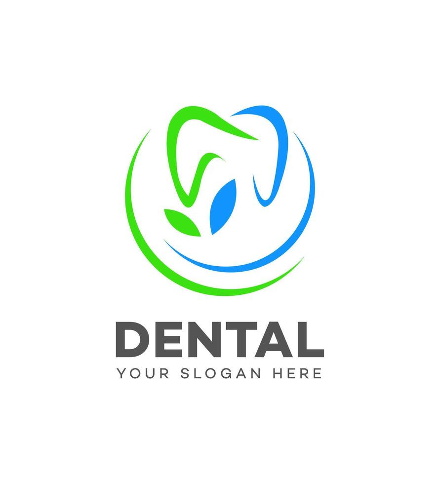 dental logo icono marca identidad firmar símbolo modelo vector