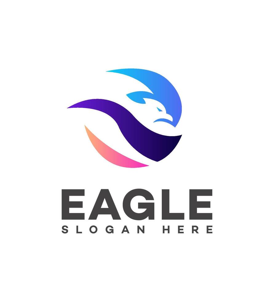 águila logo icono marca identidad firmar símbolo modelo vector